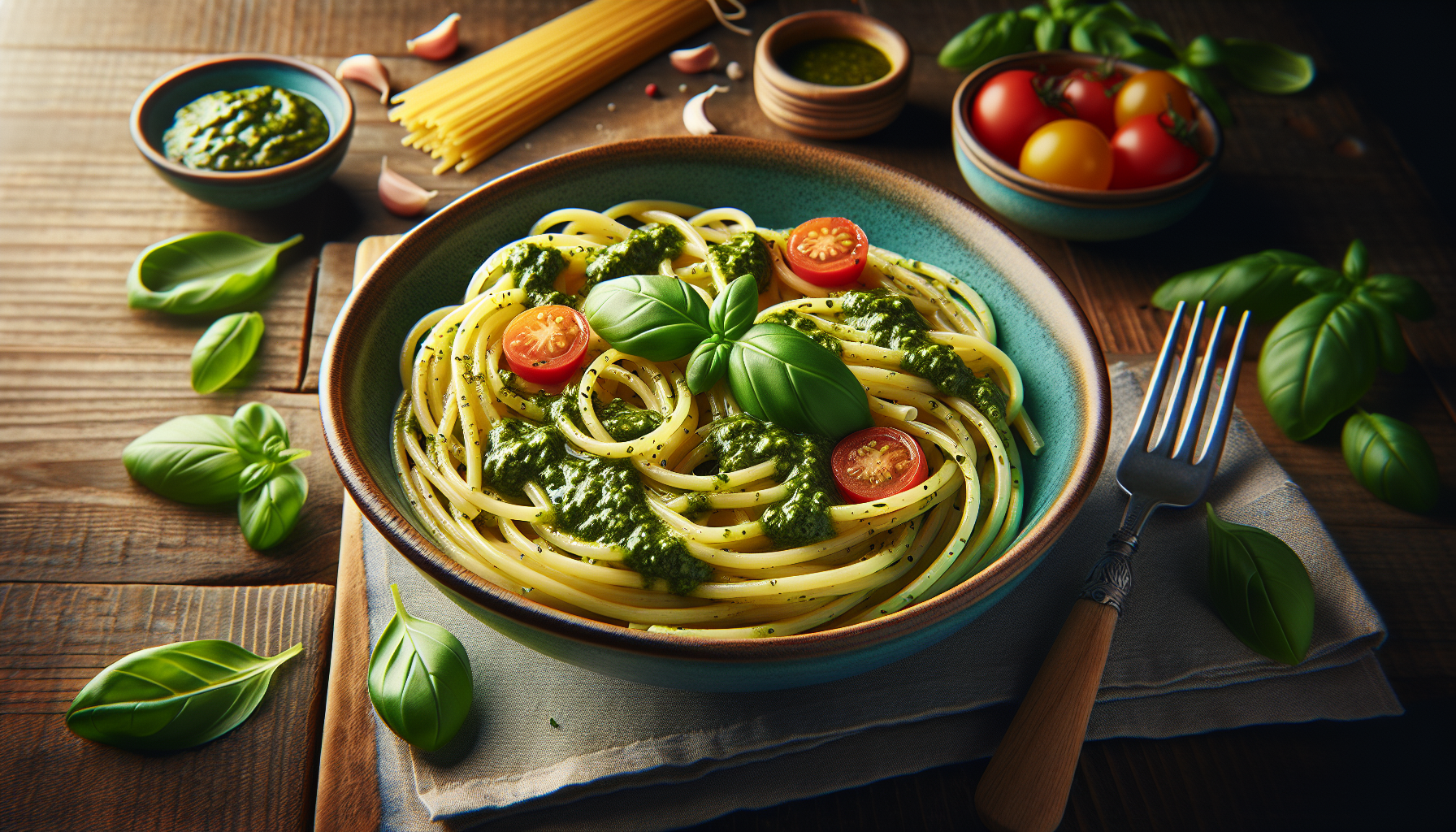 pasta con il pesto